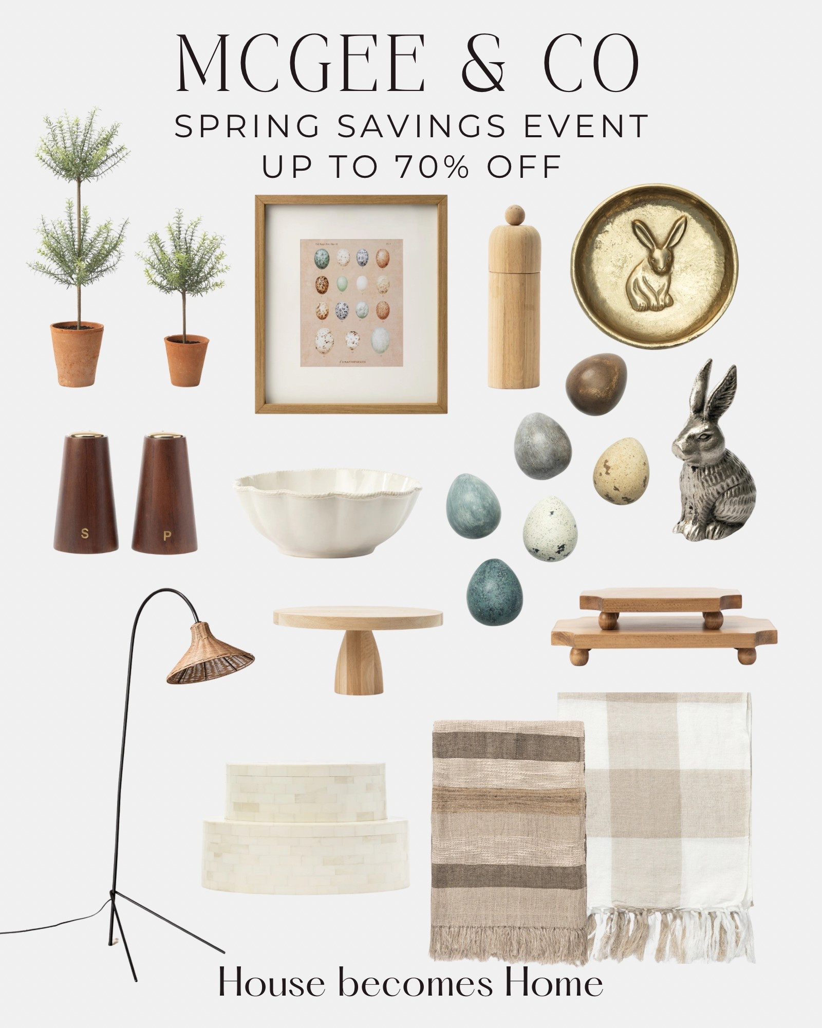 Mcgee & Co Spring savings event! Up to 70% off select items! 

#LTKSaleAlert #LTKHome #LTKSeasonal
