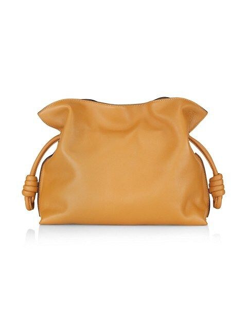 Flamenco Knot Leather Clutch | Saks Fifth Avenue