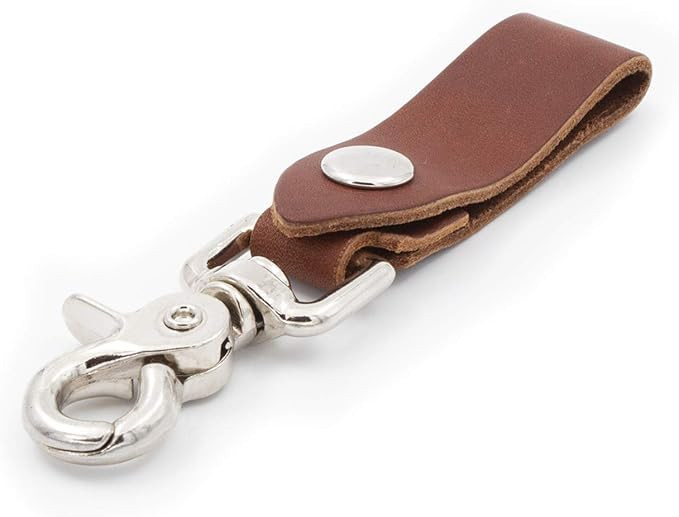 Main Street Forge | Full Grain Leather Keychain for Men | Made in USA | Hand Made | Luxury Valet ... | Amazon (US)