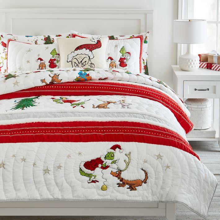 Dr. Seuss's The Grinch™ Quilt | Pottery Barn Teen