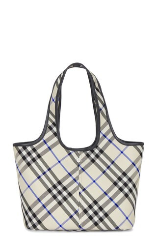 Burberry Small East West Tote Bag in Lichen - Cream. Size all. | FWRD 