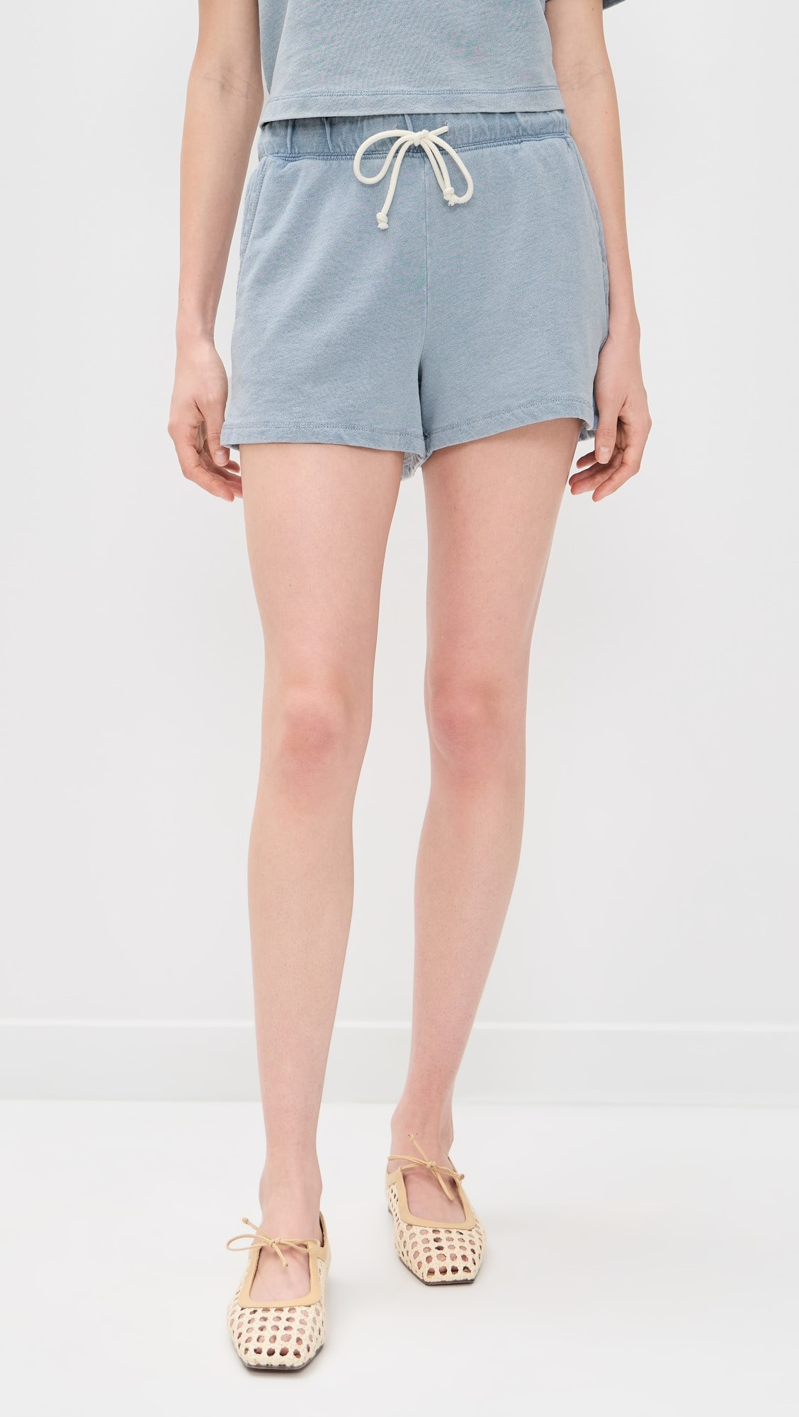 Hunter Knit Denim Shorts | Shopbop