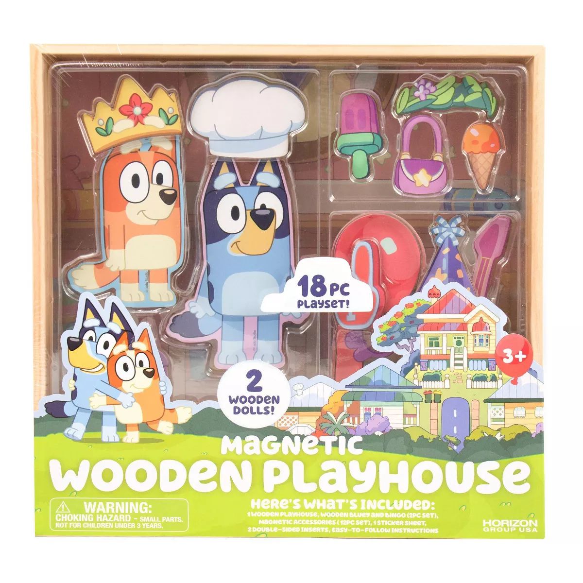 Bluey Magnetic Wooden Playset | Target