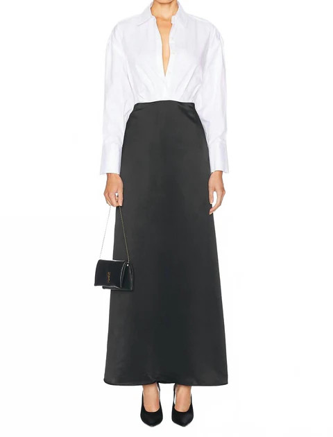 Nile Full-Length Dress In Black | Shop Simon