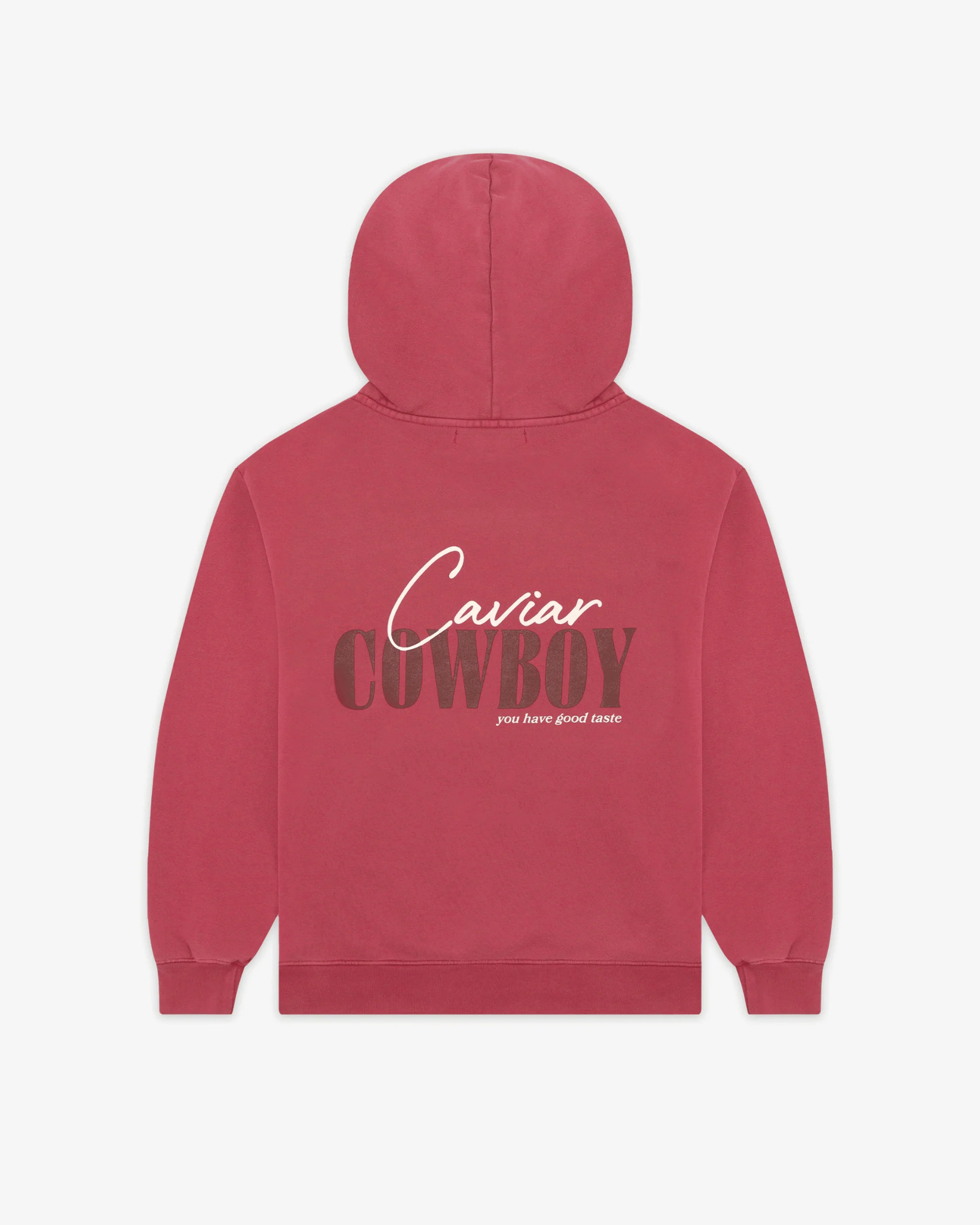 Caviar Cowboy Hoodie (Vintage Crimson) | Eleven Eleven