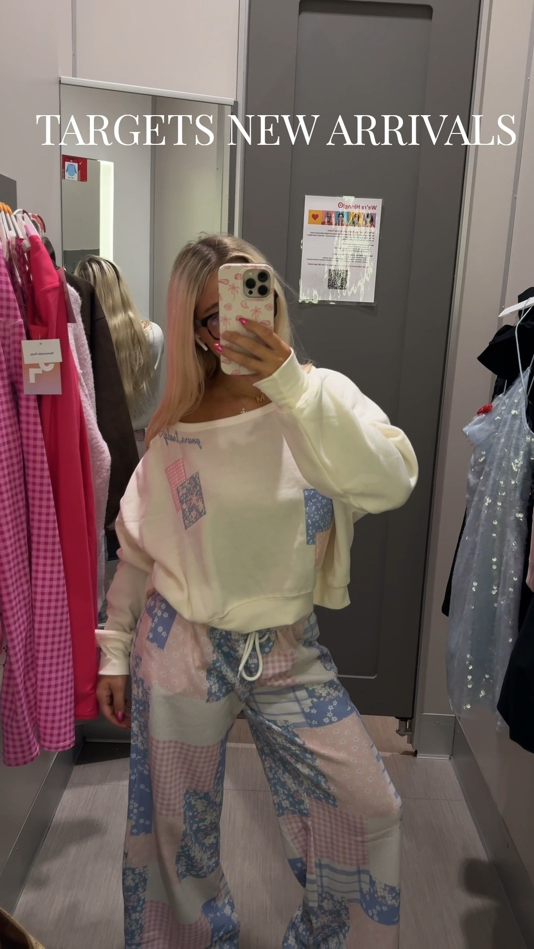 Target, adorable patchwork sweatshirt everyone’s been obsessed with they finally have it online this set is perfect for spring is so comfy and cozy. Just perfect for spring🌷🍓☀️

#LTKActive #LTKootd #LTKFindsUnder50