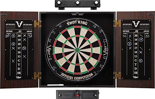 Viper Stadium Cabinet & Shot King Sisal/Bristle Dartboard Ready-to-Play Bundle with Two Sets of S... | Amazon (US)