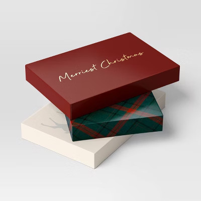3ct Christmas Legacy Luxe Shirt Boxes - Wondershop™ | Target