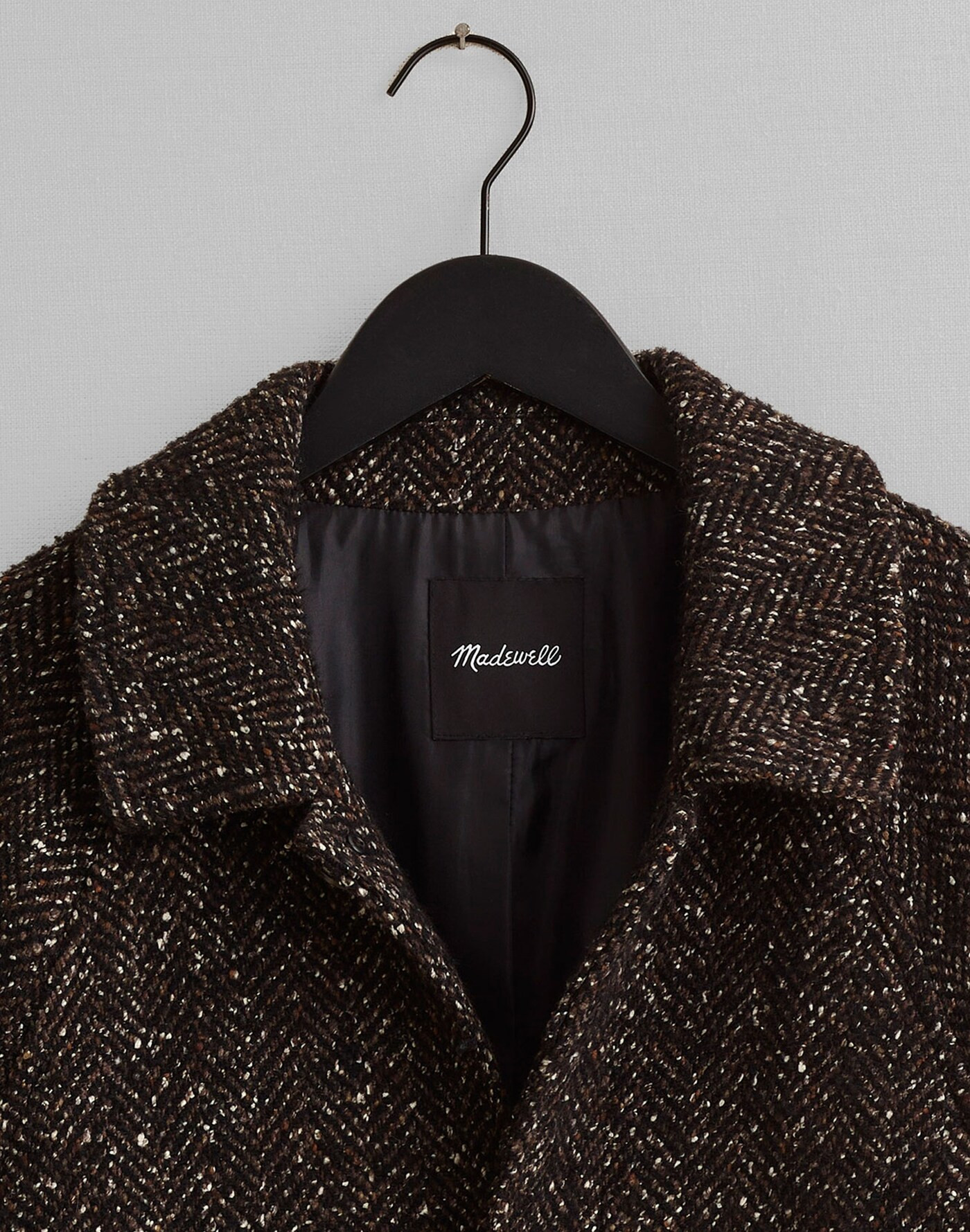 Raglan-Sleeve Topcoat in Italian Fabric | Madewell