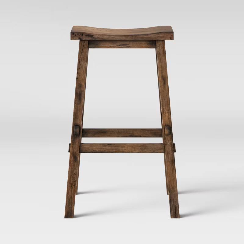 Halifax Farmhouse Wood Barstool - Threshold™ | Target