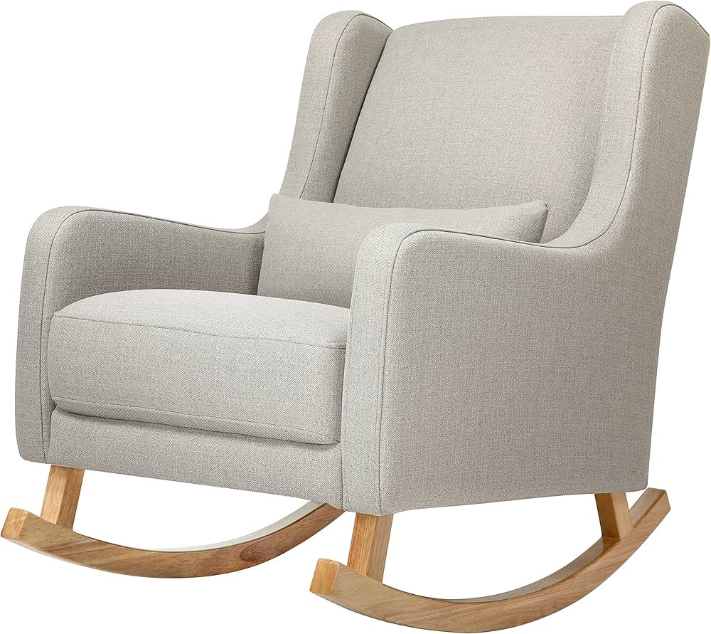 Babyletto Kai Rocker in Performance Grey Eco-Twill with Light Legs, Water Repellent & Stain Resis... | Amazon (US)