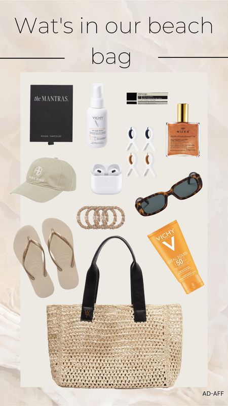 WAT’s in our beach bag 🤍
Sunglasses coming soon over on WAT The Brand 🖤

#LTKSeasonal #LTKswim #LTKtravel