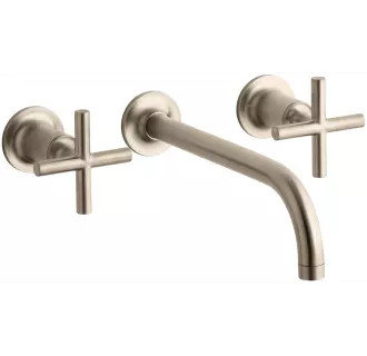 Purist Wall Mount Bathroom Faucet - Without Drain Assembly | Build.com, Inc.