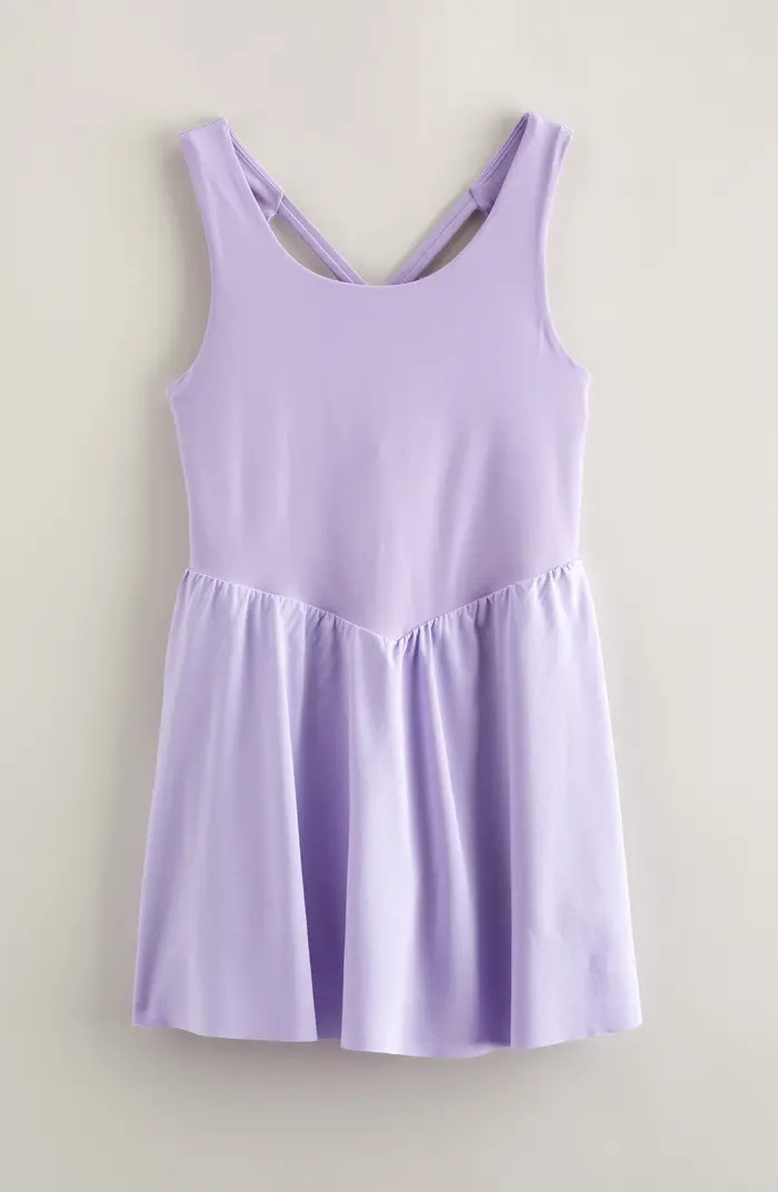 Zella Girl Kids' Bliss Hybrid Dress | Nordstrom | Nordstrom
