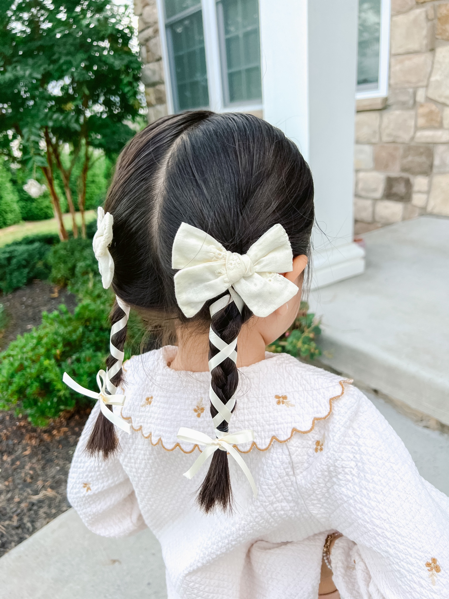 Loving this hair style with the bows!🤍

#LTKbaby #LTKkids #LTKbeauty
