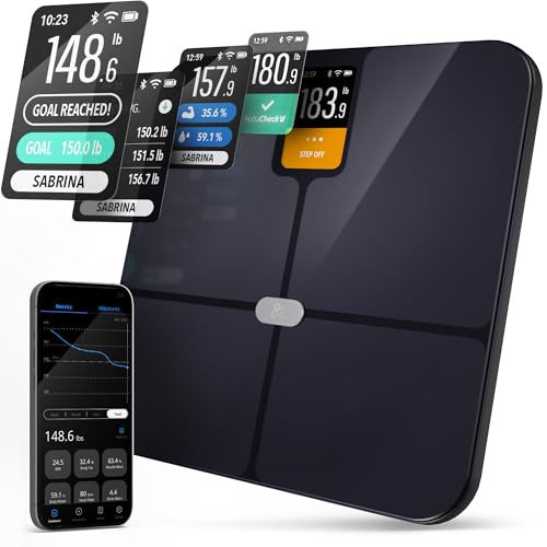 Greater Goods Smart Scale – Track Your Weight Loss Journey with Verified Accuracy & Smart Goal-Based Monitoring | Wi-Fi & Bluetooth Sync | Amazon (US)