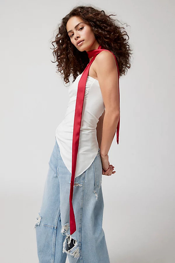 Satin Skinny Scarf | Urban Outfitters (US and RoW)