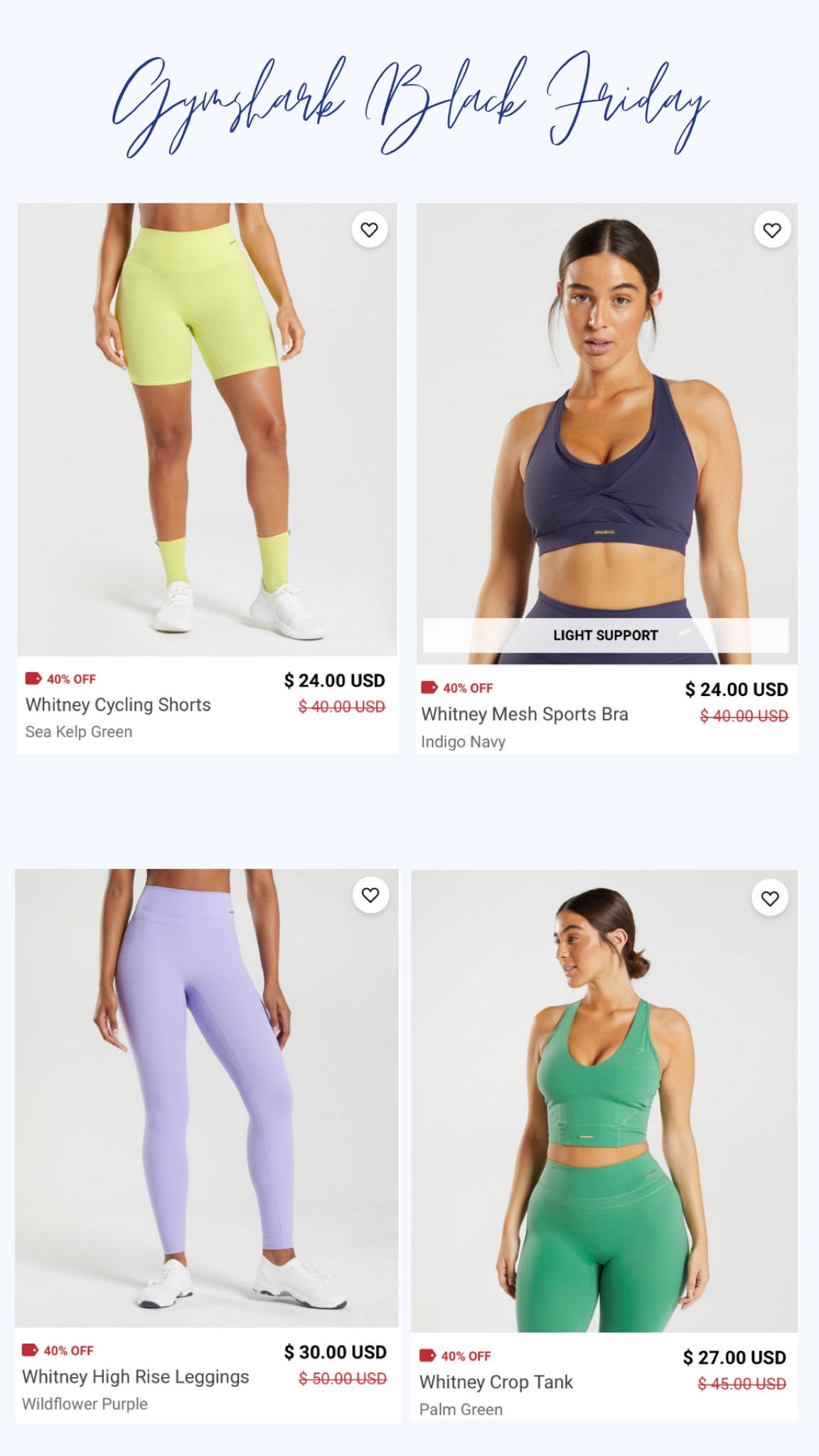 My favorite Whitney x GS pieces are on sale!!

#LTKfit #LTKCyberweek #LTKunder50