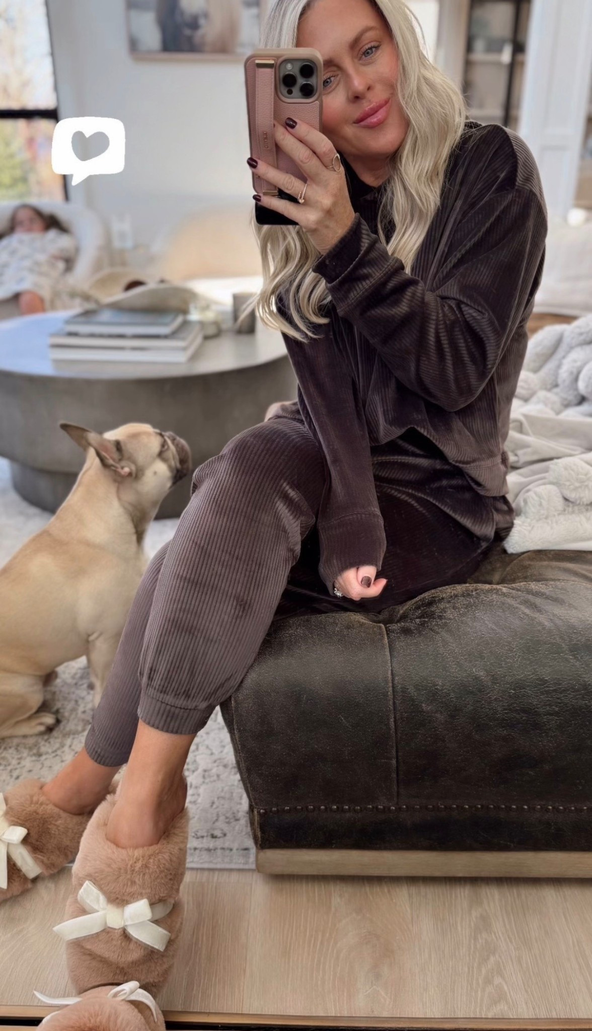 Today’s look! 
I did smalls in pants and jacket and medium in velour hoodie! A great set! 🤎

#LTKStyleTip 

#LTKActive