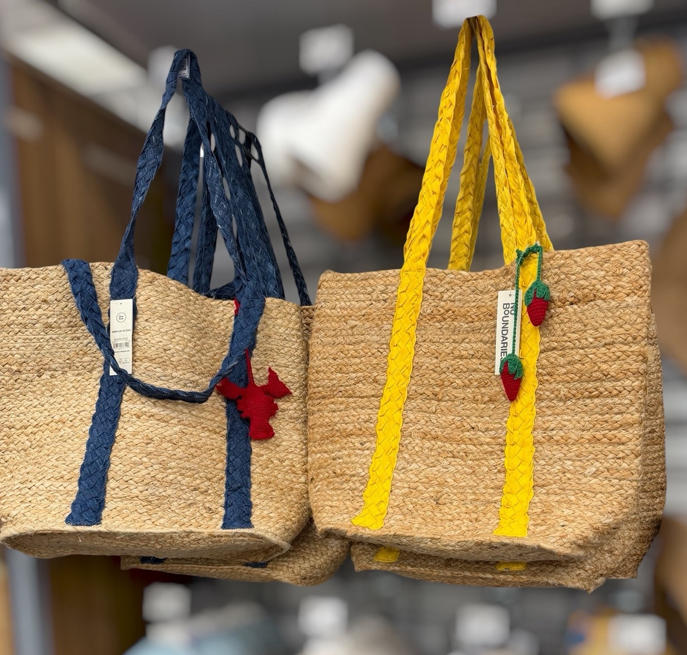 Coastal Summer Tote Finds 🐚☀️👜

The cutest affordable beach tote finds from Walmart! Loving these woven jute bags with the fun coastal details — the blue lobster charm feels so nautical and preppy, while the strawberry version adds the sweetest pop of color for summer 🍓 Perfect for beach days, poolside essentials, farmers markets, or vacation outfits!

Walmart beach tote, woven straw tote bag, affordable summer accessories, coastal style finds, beach bag essentials, preppy summer style, cute tote bags for vacation, grandmillennial summer accessories 🩵🌊🍓

#LTKTravel #LTKSwim #LTKSeasonal