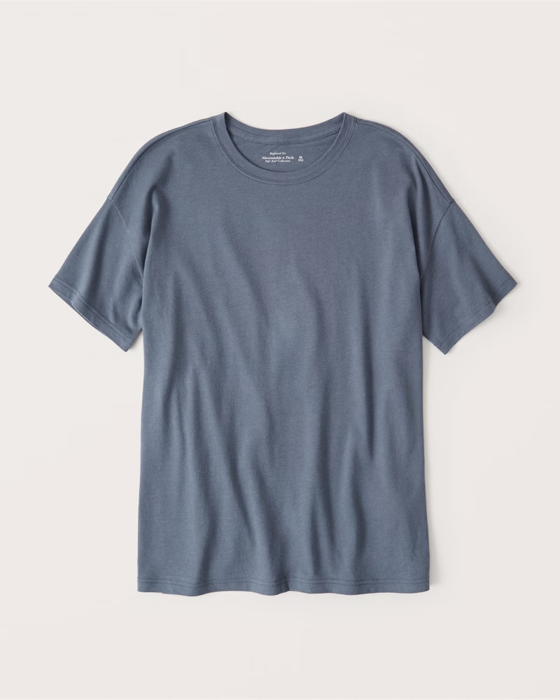 Oversized Boyfriend Tee | Abercrombie & Fitch (US)