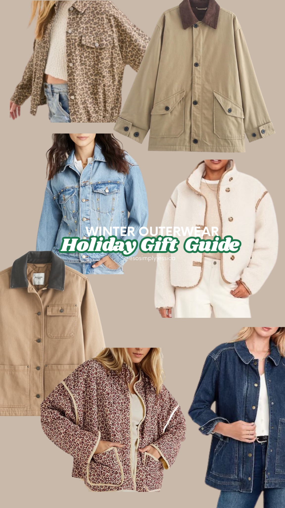 Winter outerwear gift guide! 

Gift guide, holiday, outerwear, barn jacket, winter jacket 

#LTKStyleTip #LTKHoliday #LTKGiftGuide