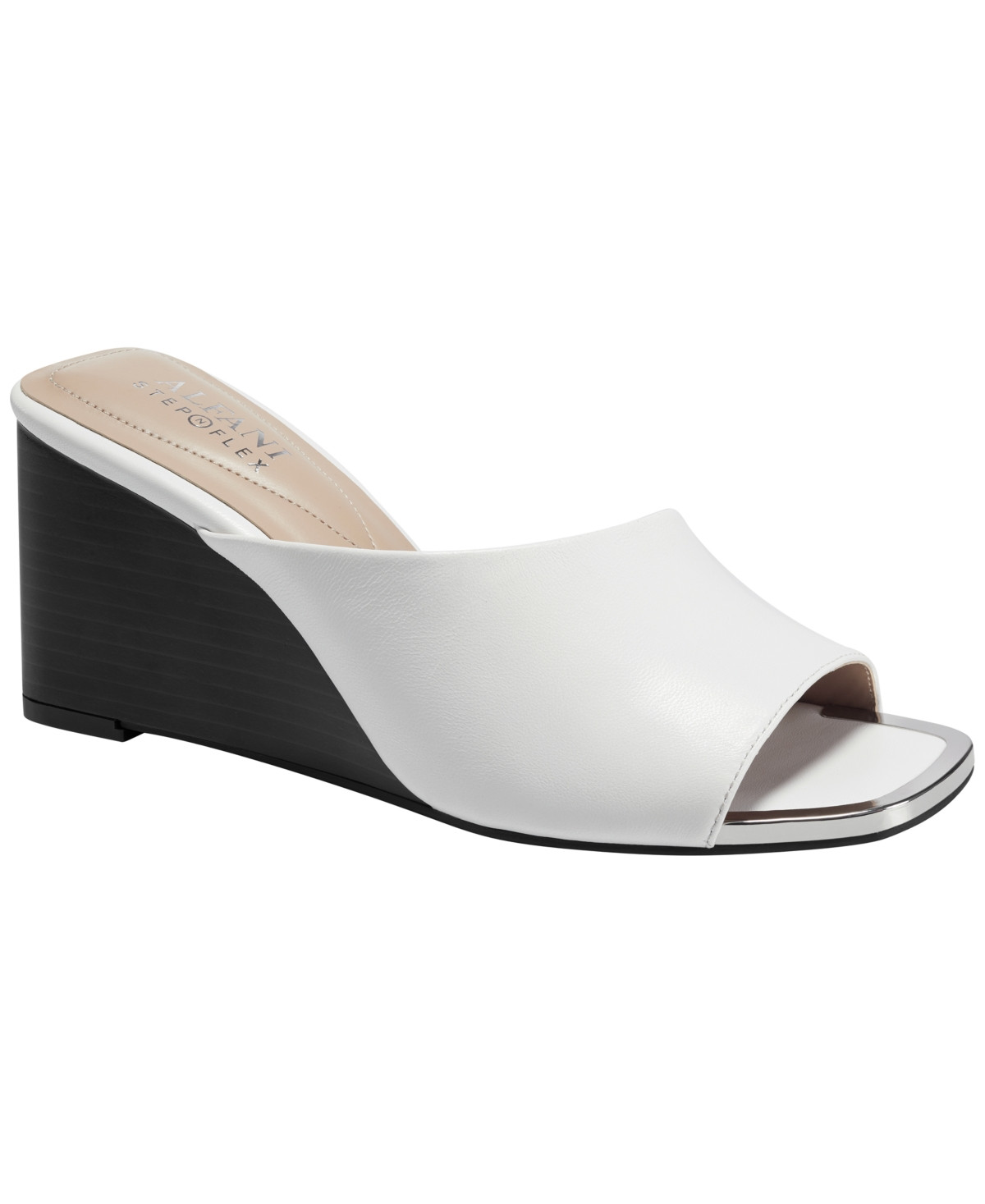 Alfani Women's Laurita Slide Dress Wedge Sandals, Created for Macy's Women's Shoes | Macys (US)
