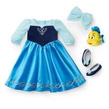 American Girl® Disney Princess Ariel Day Dress, Flounder & Accessories for 18-inch Dolls | American Girl