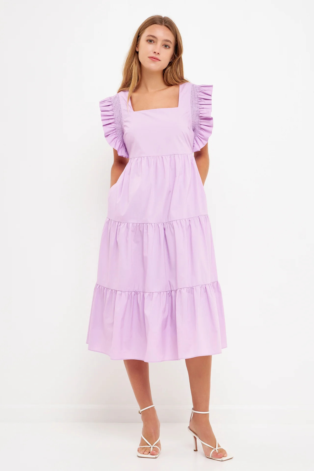 Tiered Midi Dress | OBJECTRARE