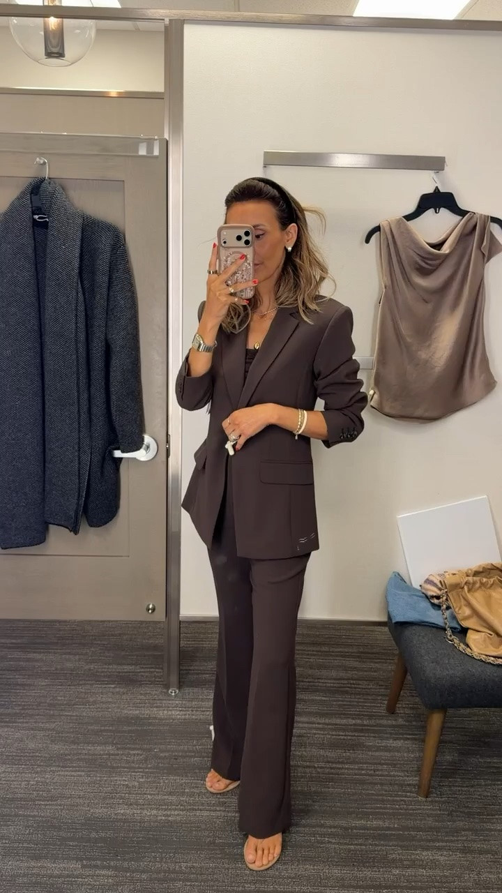 Nordstrom sale: this blazer and trouser duo is so beautifully tailored and fitted you would think it’s designer but it’s not! So beautiful and a great price point

#LTKPlusSize #LTKWorkwear #LTKOver40