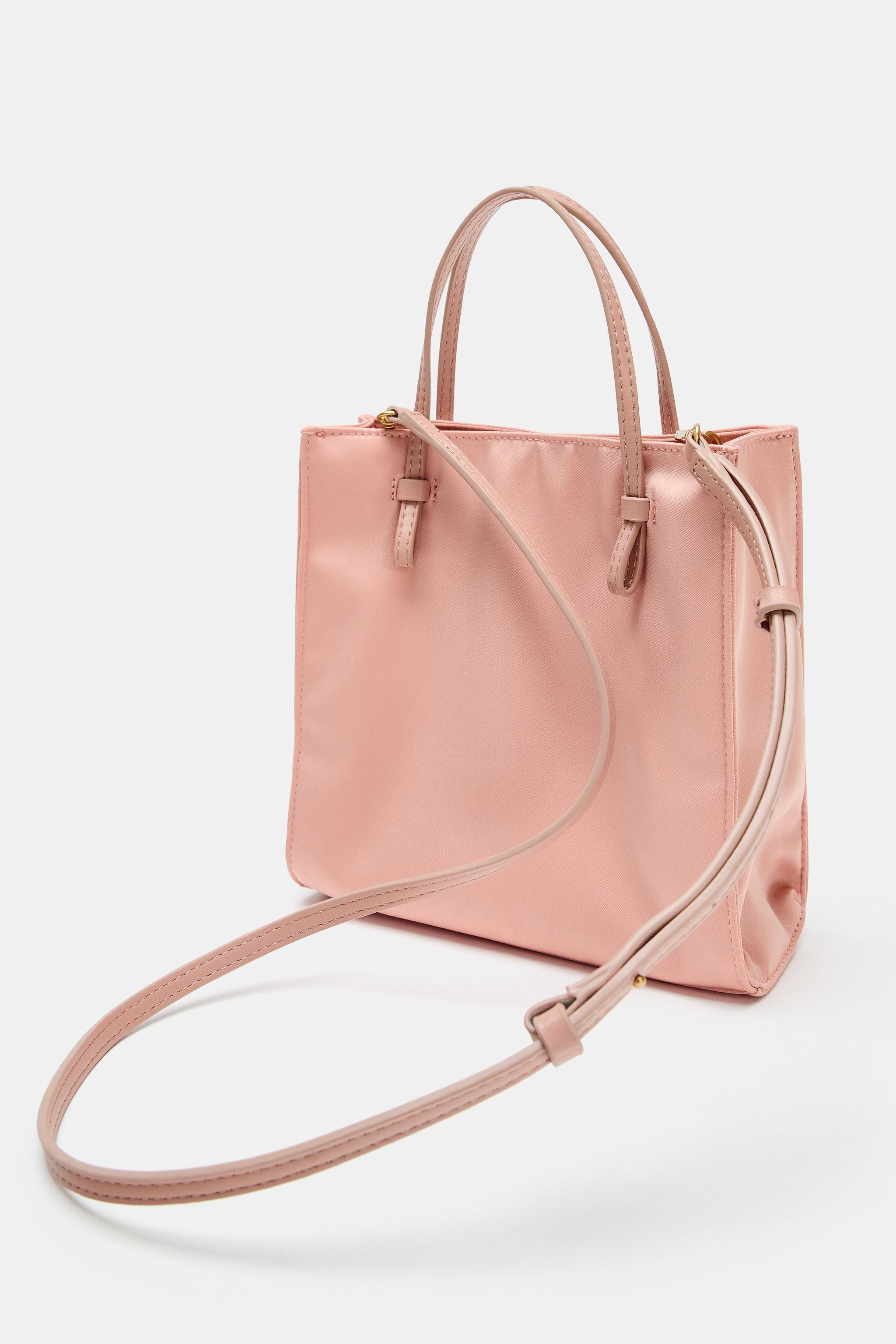 SATEEN HANDBAG | Zara UK