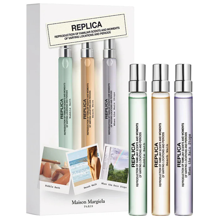 ’REPLICA’ Travel Spray Set - Bubble Bath, Beach Walk, When the Rain Stops - Maison Margiela |... | Sephora (US)