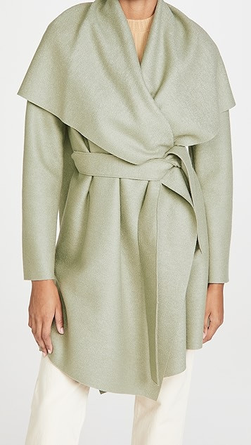 Pressed Wool Blanket Coat | Shopbop