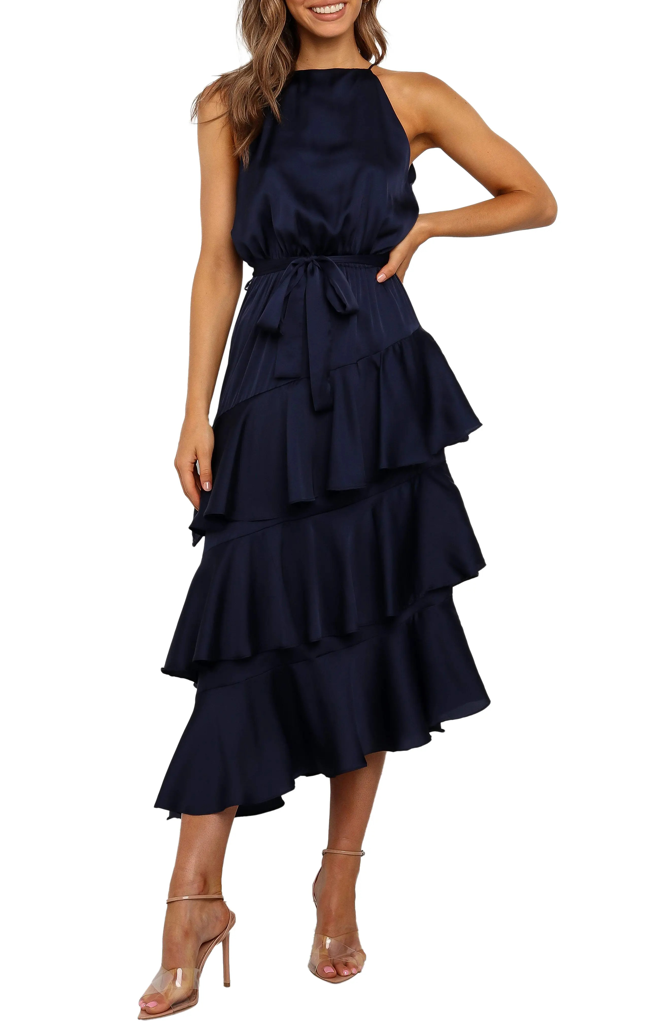 Petal & Pup Seychelle Asymmetric Tiered Dress (Women) | Nordstrom | Nordstrom