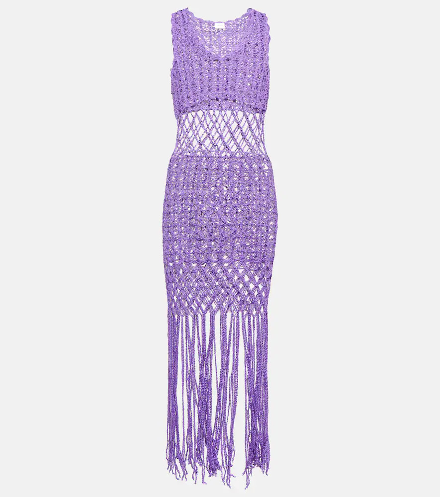 Anna Kosturova Crochet minidress | Mytheresa (US/CA)