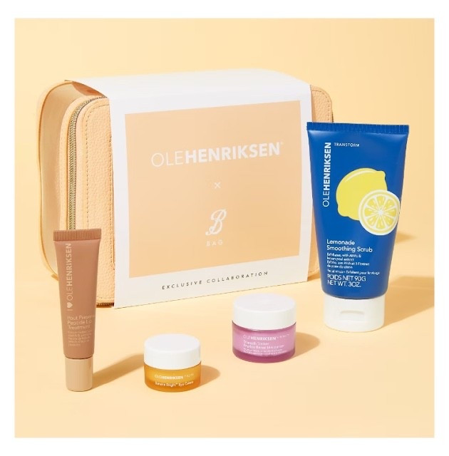 Boots X Ole Henriksen Beauty Icons Gift Set.

The Boots X Ole Henriksen Beauty Icons Gift Set features a total of 4 products (2 full sizes!) and an orange coloured makeup bag, worth £87 and it's priced at only £35.



#LTKgiftguide #LTKbeauty #LTKuk