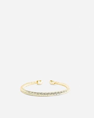 Sterling Forever Twisted Open Cuff Bracelet | Express
