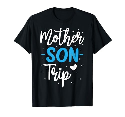 Mother Son Trip Summer Family Vacation Trip Cruise Beach T-Shirt | Amazon (US)