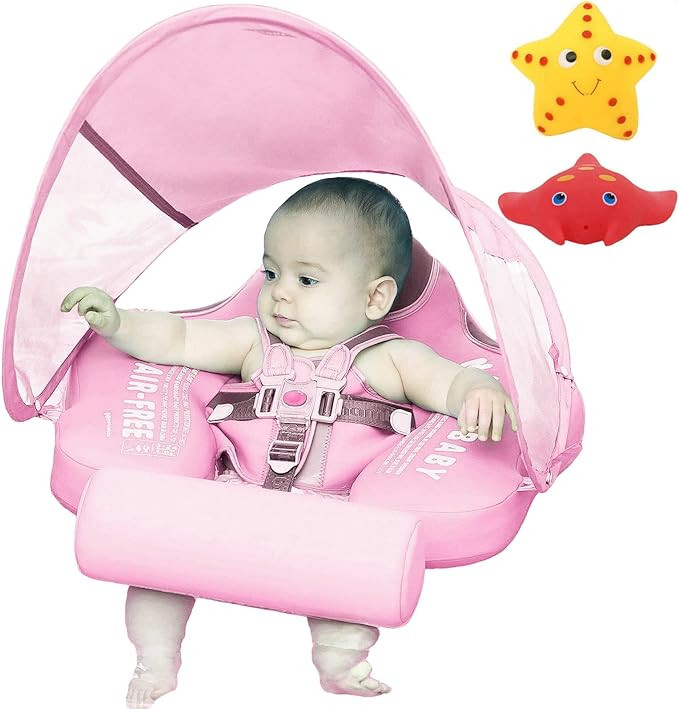 VQ-Ant Mambobaby Float Non Inflatable Smart Swim Trainer Newest Size Improved Add Tail Never Flip... | Amazon (US)