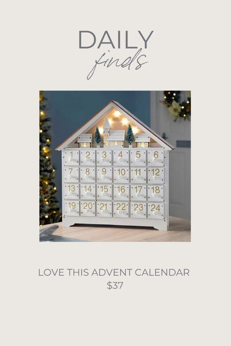 Adoring this advent calendar! I don’t think I’ve ever seen one this cute before! Great price also. #adventcalendar #christmasdecor #walmart #homedecor #holidaydecor

#LTKSeasonal #LTKhome #LTKHoliday