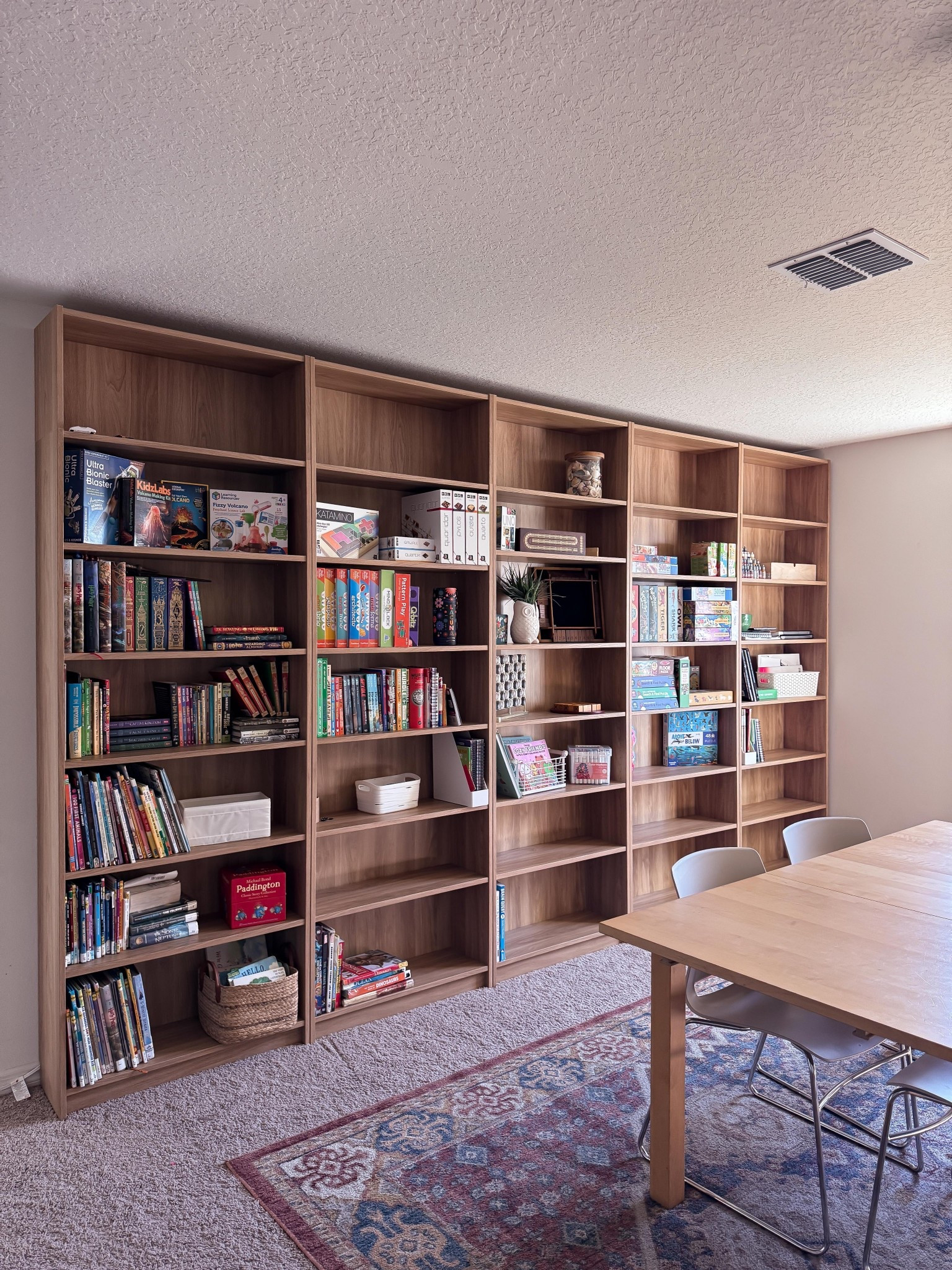 Library wall. Playroom organization. Game room. Crafting space. Teen room.

#LTKmomlife #LTKdayinmylife #LTKHome