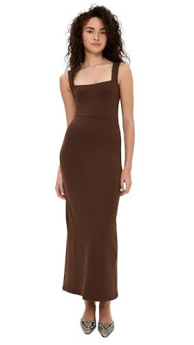 LE BOP Women's Juliette Dress, Chocolate, Brown, XXL | Amazon (US)