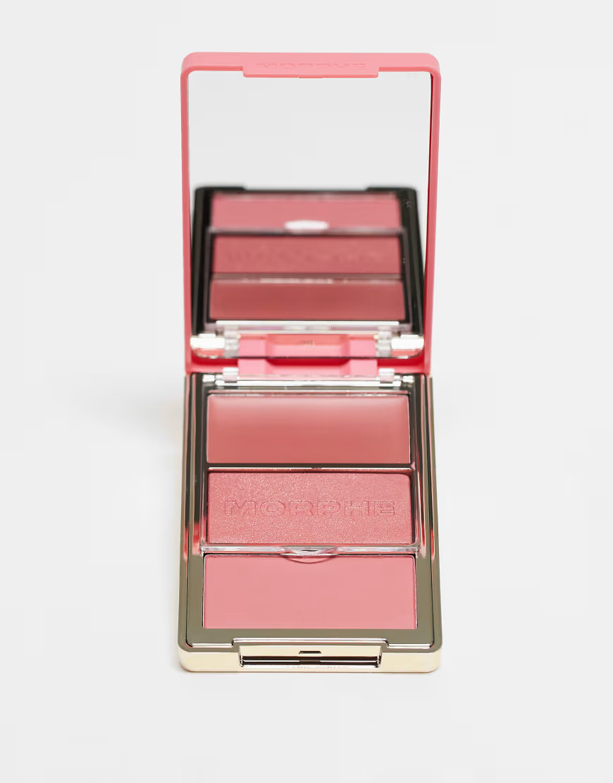 Morphe Cheek Thrills Multi - Finish Face Trio - Blind Date-Pink | ASOS (Global)