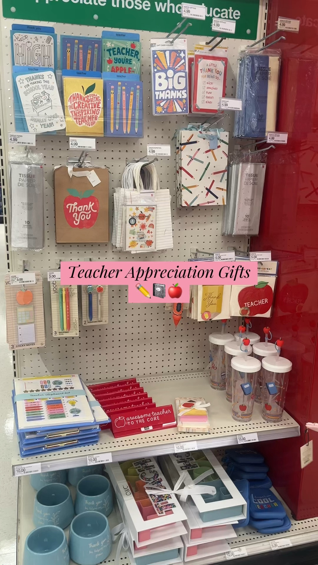 Last minute teacher appreciation week gift ideas from Target!

#LTKMothersDay #LTKmomlife #LTKKids