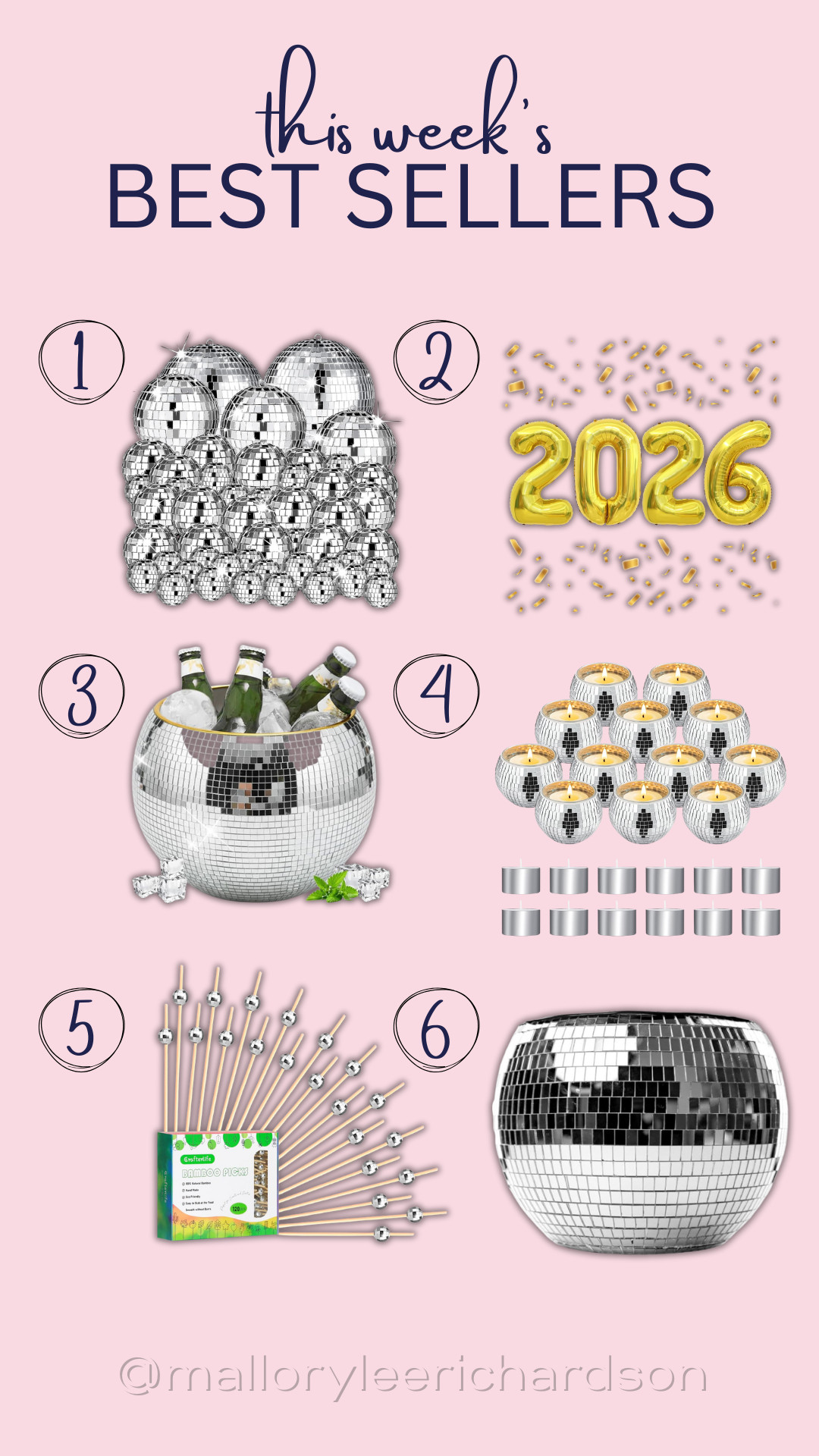 Celebrating the new year with my top party picks that all arrive on time!

new years, new years party, new years party decor, nye decor, ny decor, new years party favors, disco theme, Mallory Lee Richardson 

 #LTKHoliday #LTKSeasonal #LTKHome