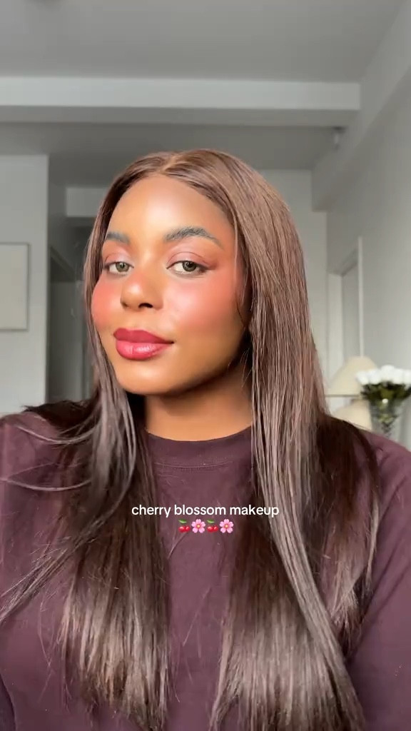 Love this bright and glowy spring cherry close on makeup! Match your makeup to the blooming florals with this pinky beauty look. Using Milani cosmetics, glossier, makeup by Mario, and more! … For more links to spring outfits 2026, country concert outfits, spring dresses, date night outfits, vacation outfits beach, business casual workwear, work outfts, travel outfits, follow me on LTK! ✨

#LTKgrwm #LTKBeauty #LTKSeasonal