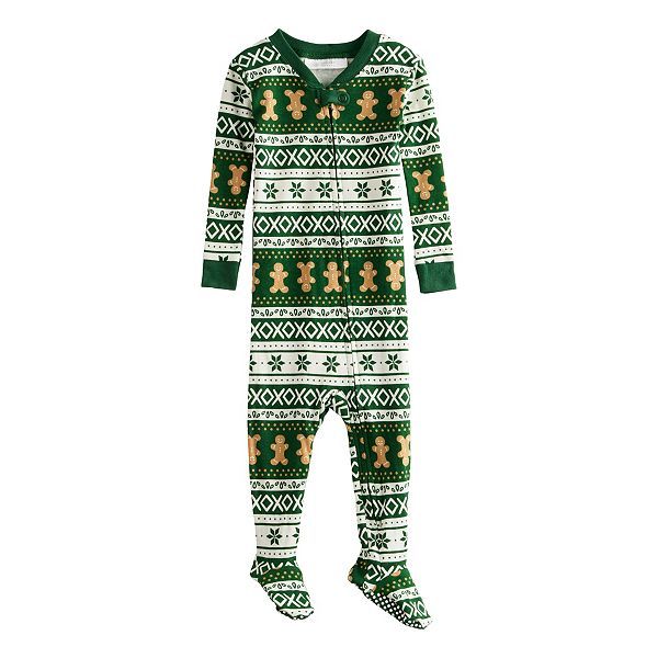 Baby LC Lauren Conrad Jammies For Your Families® Fairisle Footed Pajamas | Kohl's