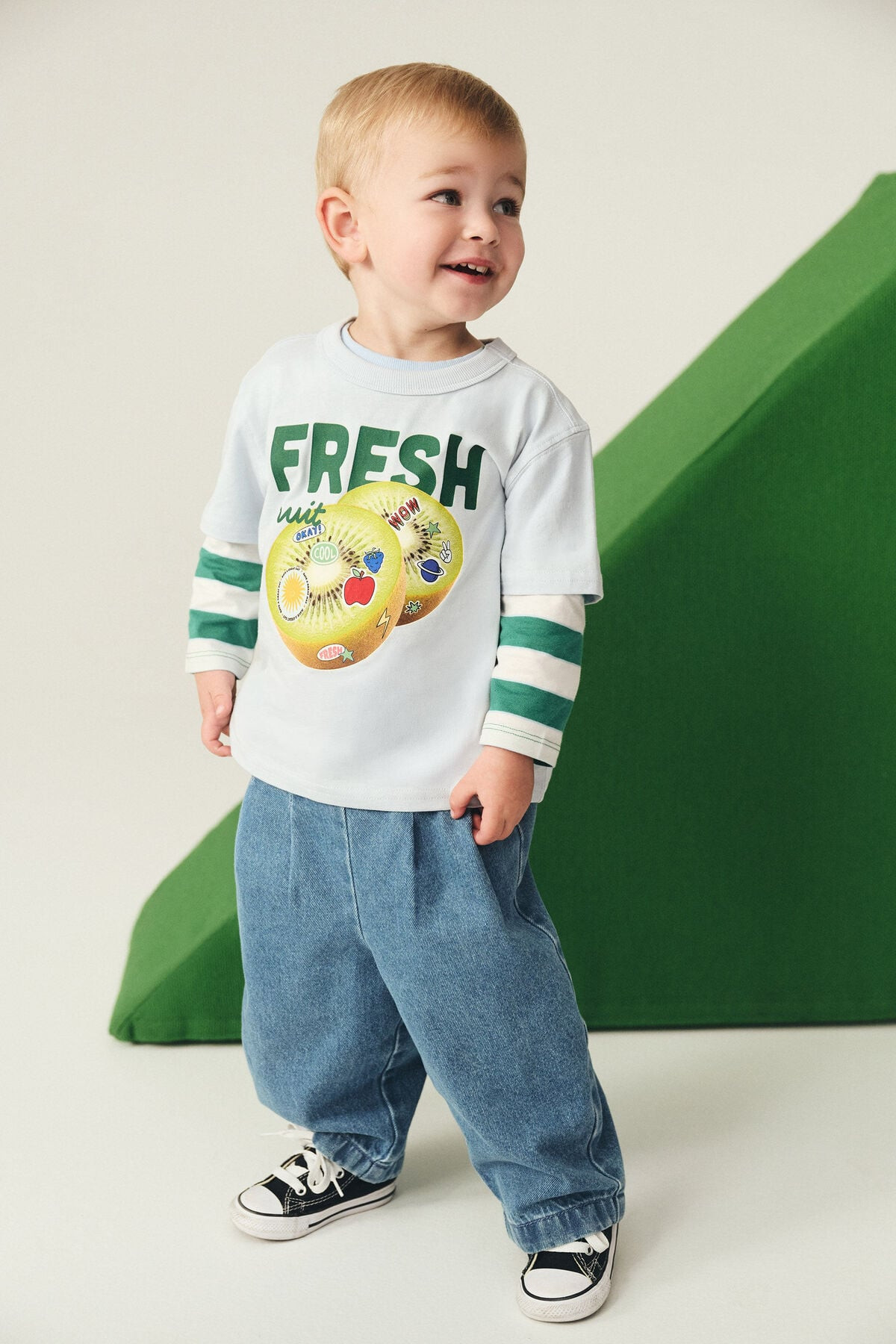 Baby Essential Short Sleeve Graphic Tee | Cotton On (US)