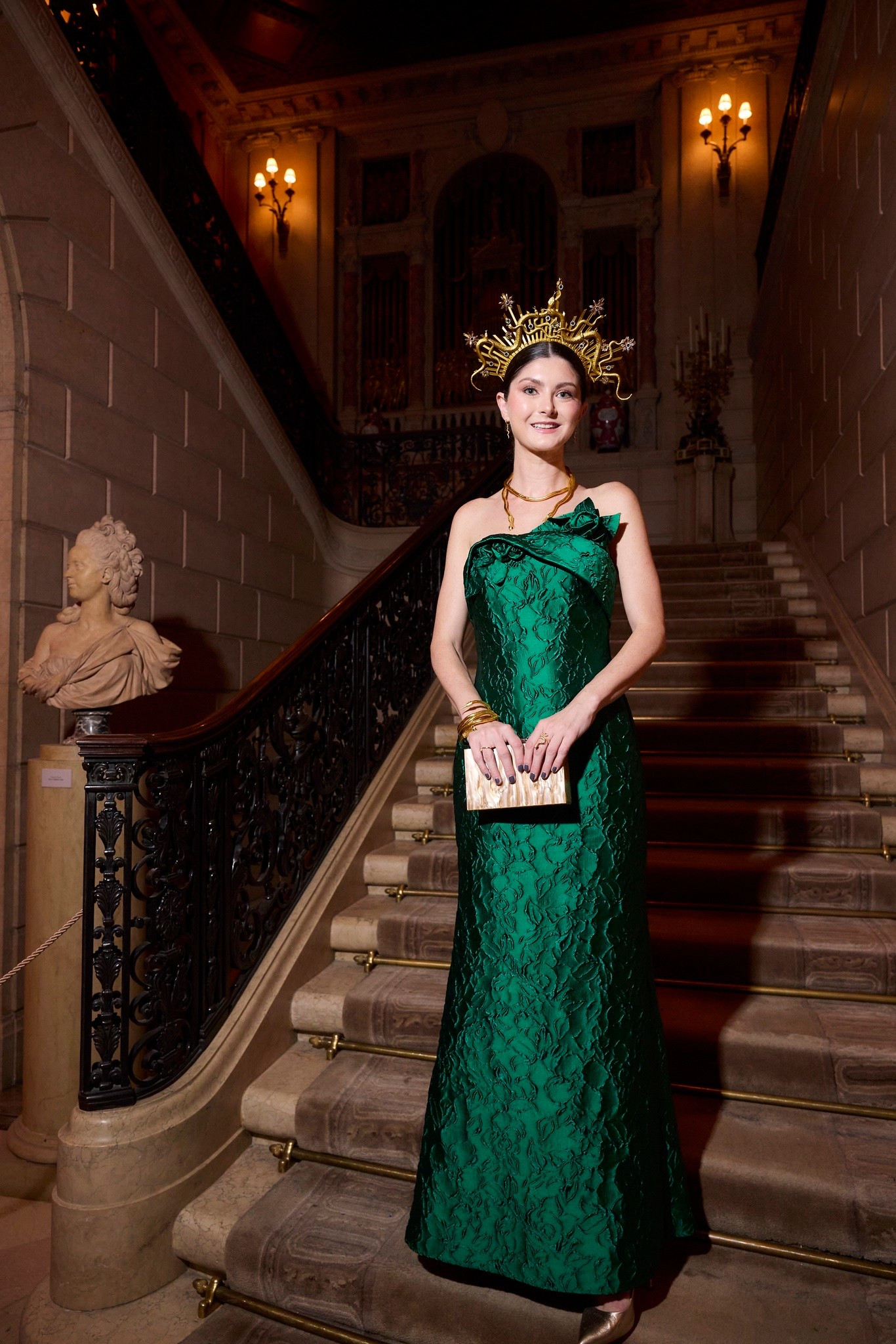 Black-tie Halloween party dressed as Medusa.

#LTKParties #LTKSeasonal