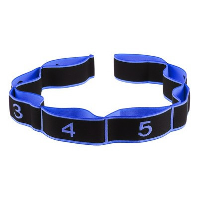 Unique Bargains Stretch Strap Yoga Stretching Band Blue | Target